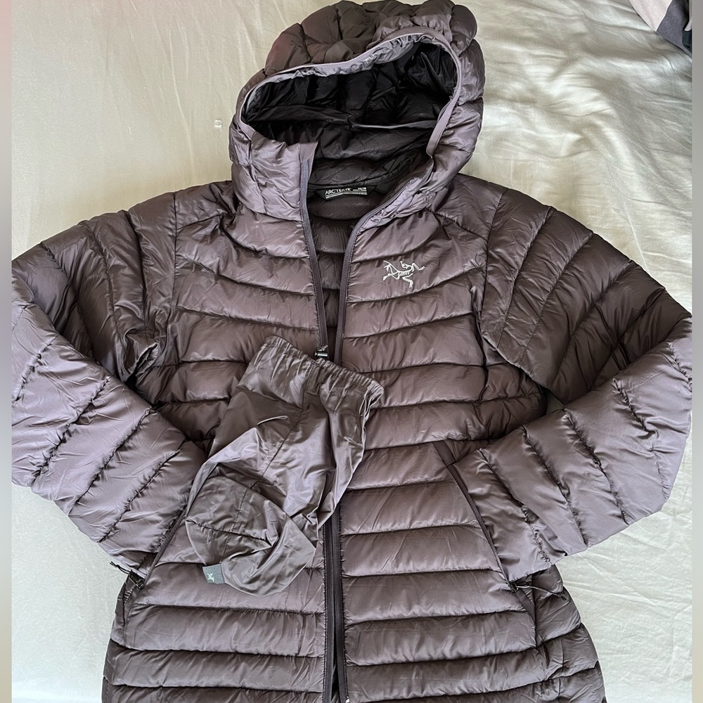 Arcteryx Cerium LT Hoody Women’s XS Plum Purple